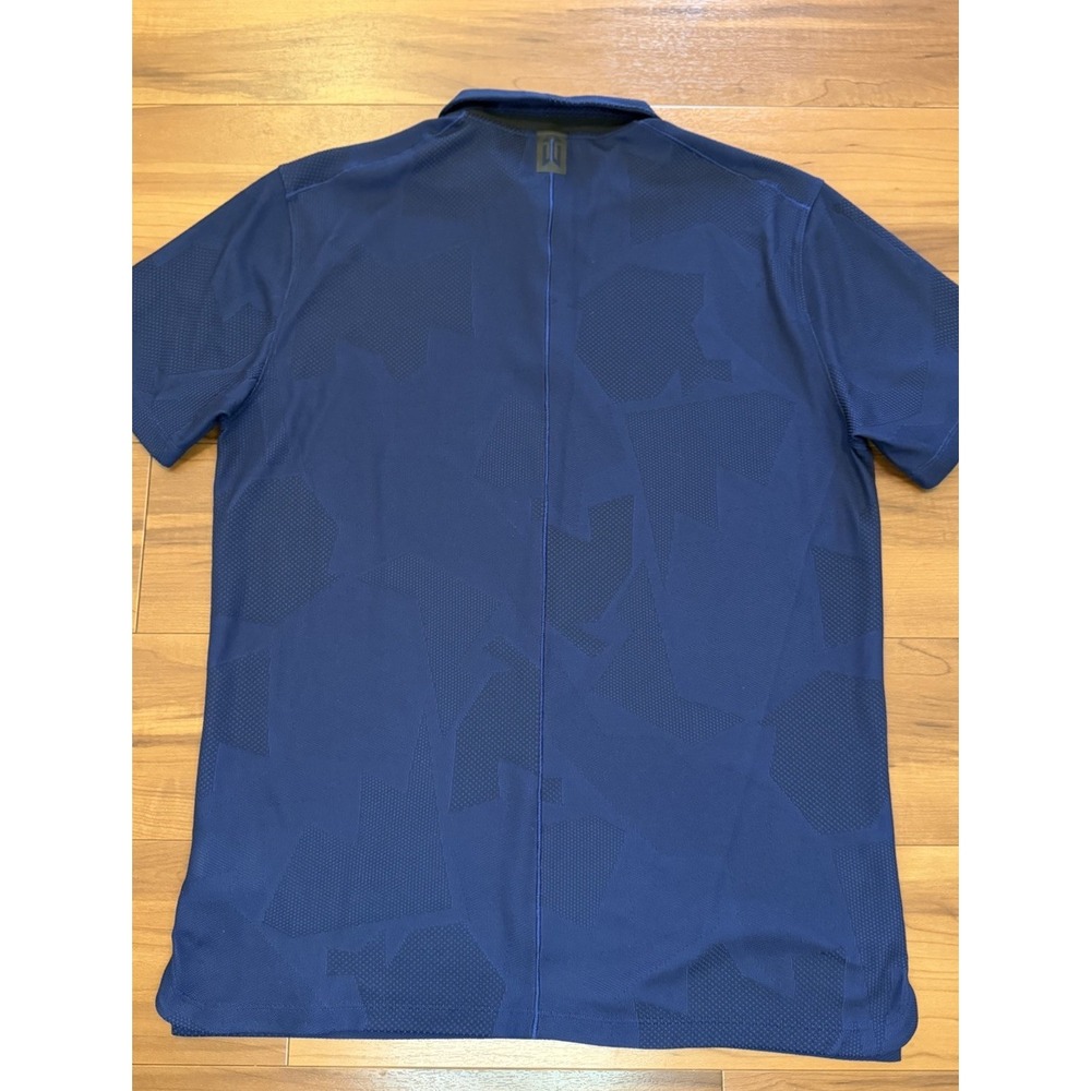 Nike Tiger Woods Polo Shirt University of Illinois Fighting Illini Men's Medium - Picture 6 of 10